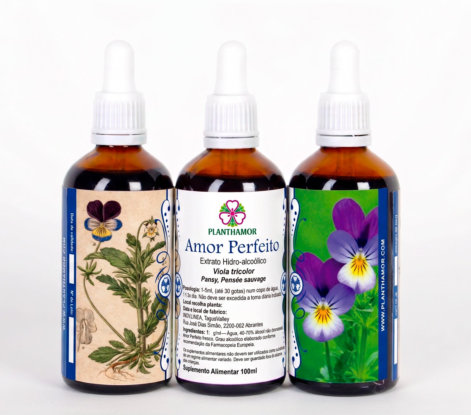 Tintura de Amor-perfeito 100ml